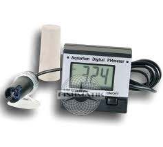 Прибор, pH-метр - pH-025, с выносным электродом. Измерение pH в бассейнах узв, прудах и аквариумах