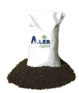 Корм для рыбы Aller Aqua Silver, фракция 4.5, S вес 1 кг, продажа корма для выращивания рыбы Украина